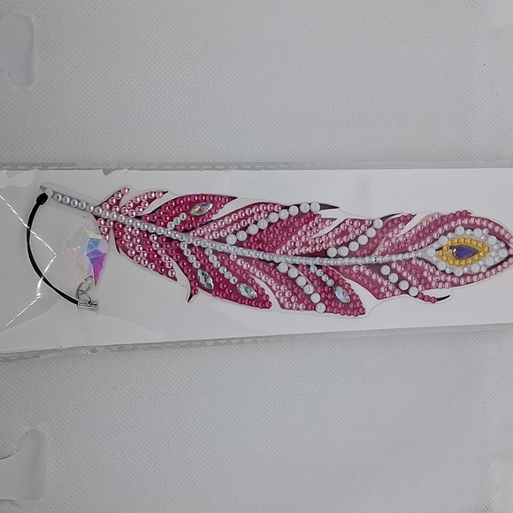 Handmade Rhinestone Bookmark - Picture 2 of 3